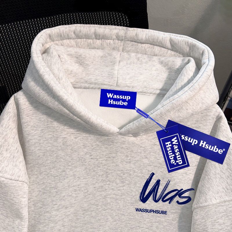 Streetwear Brand Popular - 인기 레터 후드 스웨트셔츠 남성복 하이