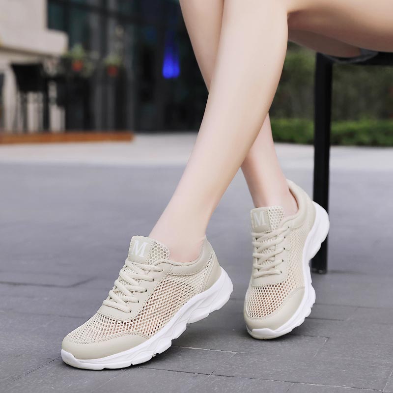 새로운 여름 통기성 운동화 여성 메쉬 여성 스포츠 신발 - Online Streetwear Brand 리뷰 및 가격